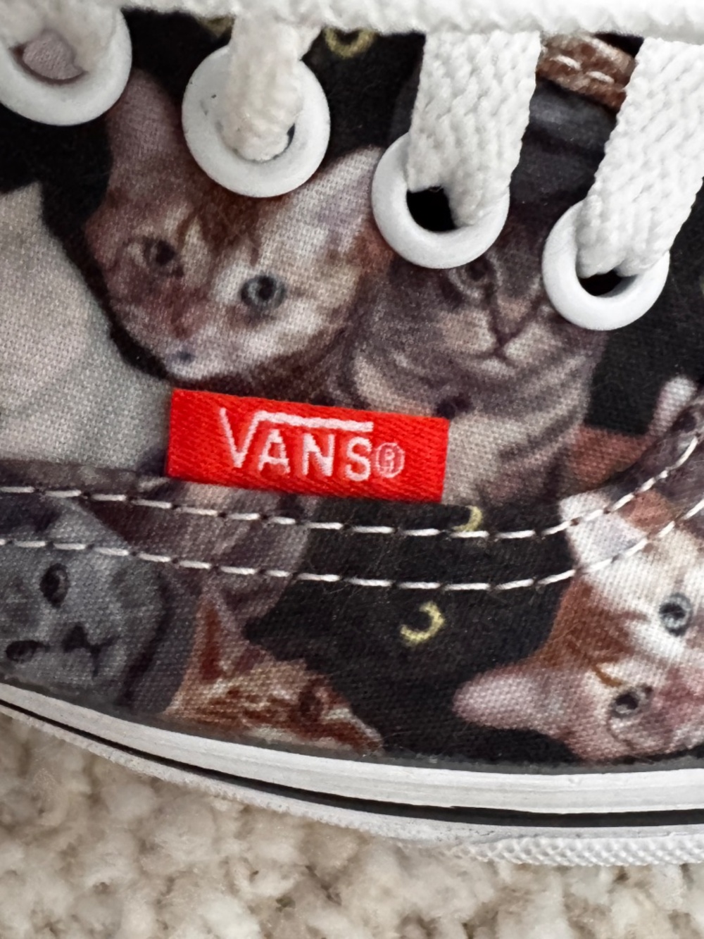 VANS ASPCA Cat Sneakers WM size 9 MN size 7.5 - Picture 3 of 8